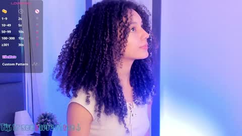 Snapshot of sweetcurly1 chatting on 13, 12, 2024 M I A online show from 13, 12, 2024