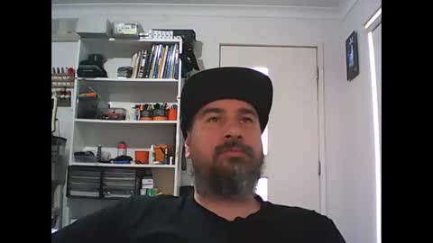 Snapshot of theozbeardguy chatting on 14, 10, 2025 aussiebeard online show from 14, 10, 2025