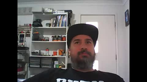 Snapshot of theozbeardguy chatting on 22, 10, 2025 aussiebeard online show from 22, 10, 2025