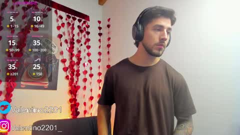 Snapshot of valentino2201 chatting on 25, 2, 2025 valentino online show from 25, 2, 2025