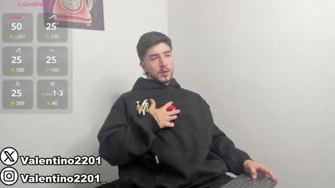 Snapshot of valentino2201 chatting on 1, 3, 2025 valentino online show from 1, 3, 2025