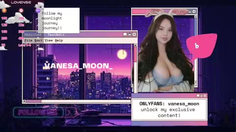 Snapshot of vanesa_moon_ chatting on 8, 5, 2026 vanesa_moon_ online show from 8, 5, 2026