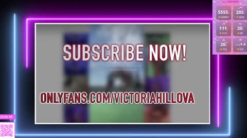 Victoria Hillova online show from 3, 2, 2026