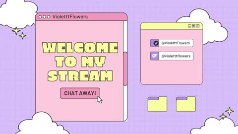 Snapshot of violetttflowers chatting on 5, 4, 2026 Violet Flowers online show from 5, 4, 2026