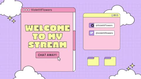 Snapshot of violetttflowers chatting on 25, 5, 2026 Violet Flowers online show from 25, 5, 2026