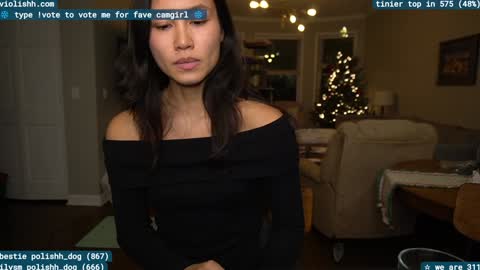 Snapshot of violishh chatting on 29, 12, 2024 follow me on twitter violishh and ig violishh  online show from 29, 12, 2024