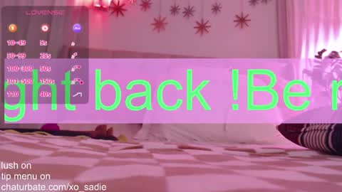 Xo Sadie online show from 18, 3, 2026