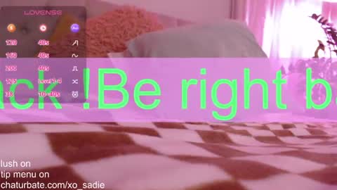 Xo Sadie online show from 17, 6, 2026