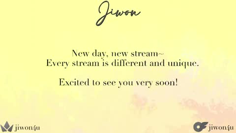 J i w o n   online show from 25, 5, 2026