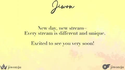 J i w o n   online show from 5, 6, 2026