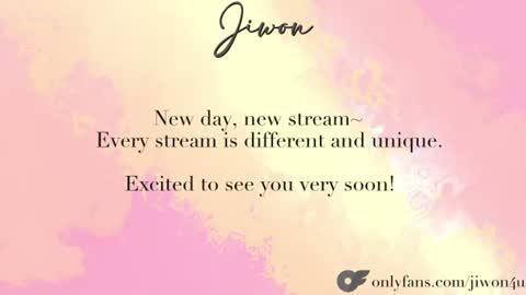J i w o n   online show from 21, 7, 2026