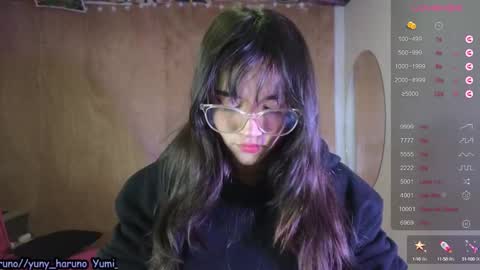 Snapshot of yuny_haruno chatting on 11, 1, 2025 Haruno online show from 11, 1, 2025