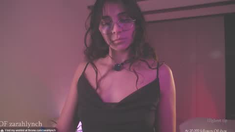 Snapshot of zarahlynch chatting on 27, 10, 2025 Miss Lynch Next show 2911 online show from 27, 10, 2025