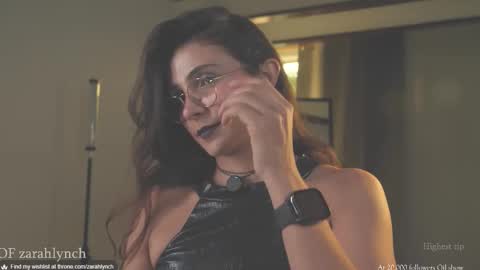 Snapshot of zarahlynch chatting on 6, 11, 2025 Miss Lynch Next show 2911 online show from 6, 11, 2025