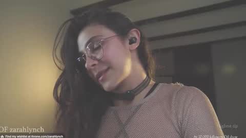 Snapshot of zarahlynch chatting on 23, 11, 2025 Miss Lynch Next show 2911 online show from 23, 11, 2025