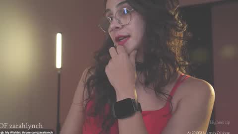 Snapshot of zarahlynch chatting on 25, 11, 2025 Miss Lynch Next show 2911 online show from 25, 11, 2025