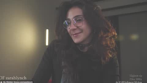 Snapshot of zarahlynch chatting on 26, 11, 2025 Miss Lynch Next show 2911 online show from 26, 11, 2025