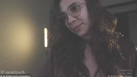 Snapshot of zarahlynch chatting on 28, 11, 2025 Miss Lynch Next show 2911 online show from 28, 11, 2025