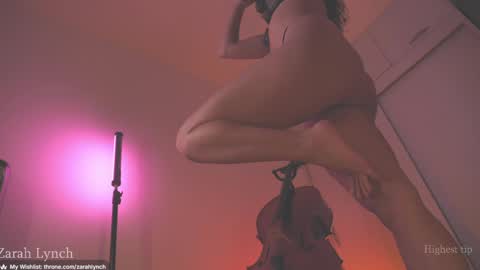 Snapshot of zarahlynch chatting on 6, 4, 2026 Miss Lynch Next show 2911 online show from 6, 4, 2026