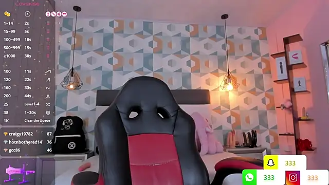 LIA ROUX1 online show from 10, 3, 2025