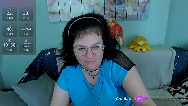 Snapshot of EverlyRays chatting on 24, 7, 2026 EverlyRays online show from 24, 7, 2026