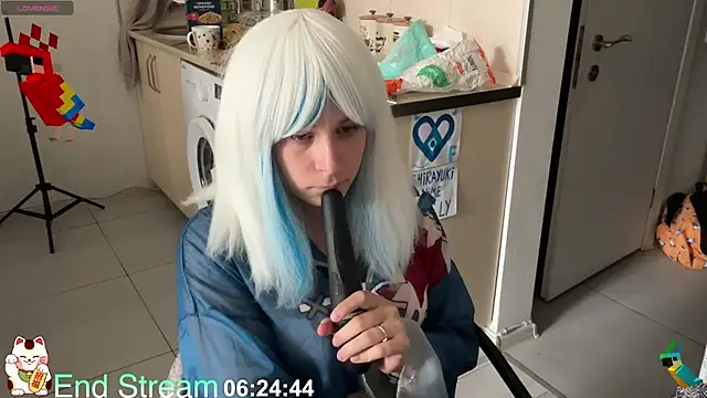 ShiroiFubuki online show from 13, 5, 2026