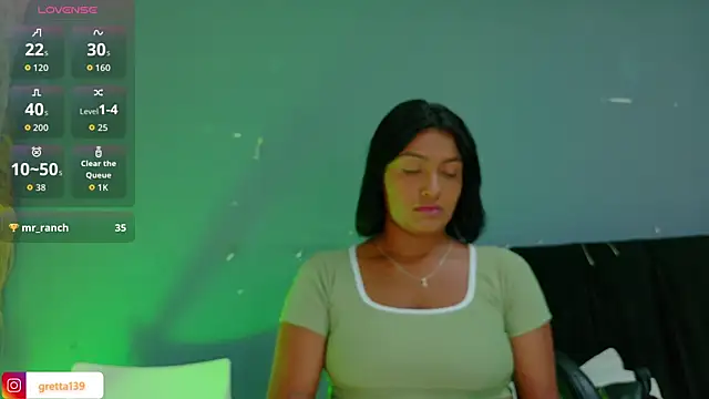  Gretta online show from 1, 10, 2025