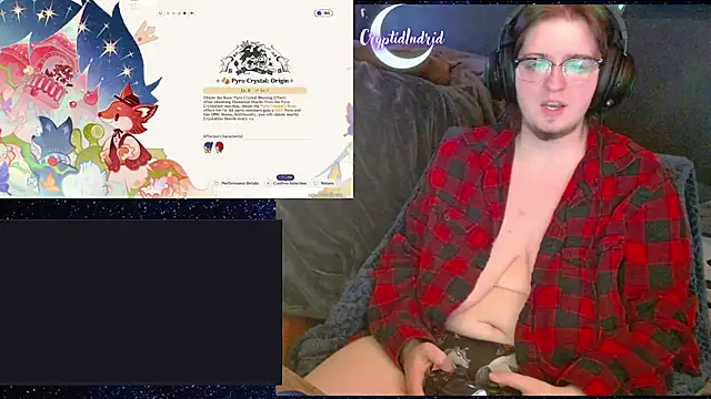 CryptidIndrid online show from 15, 1, 2025