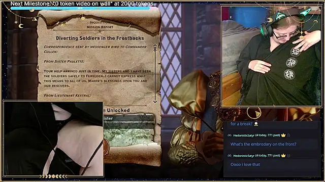 CryptidIndrid online show from 25, 1, 2025