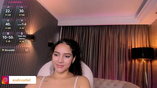 anahi curlie1 online show from 5, 6, 2026