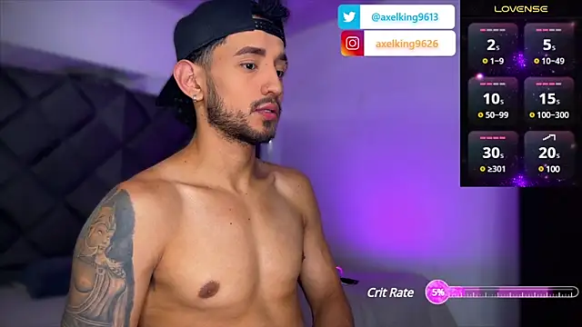 AxelKing1326 online show from 3, 3, 2025