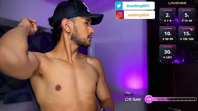 AxelKing1326 online show from 4, 3, 2025
