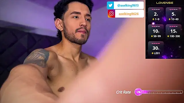 AxelKing1326 online show from 9, 3, 2025