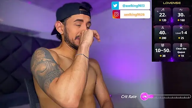 AxelKing1326 online show from 17, 3, 2025