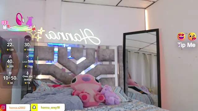 hanna sex18 online show from 8, 4, 2026