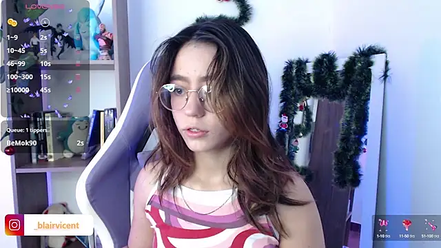 BlairVicent online show from 4, 12, 2024