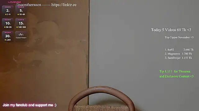 Lisaonthemoon online show from 16, 11, 2025