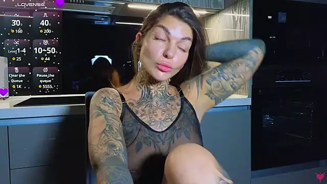 tattooedBabyy online show from 13, 1, 2025