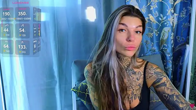 tattooedBabyy online show from 9, 10, 2025