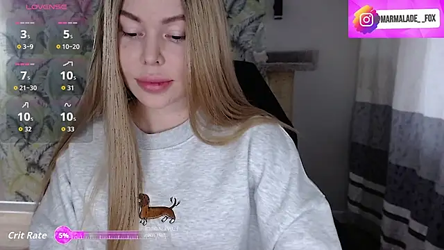 Marmalade Fox online show from 2, 2, 2026