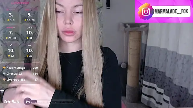 Marmalade Fox online show from 27, 3, 2026