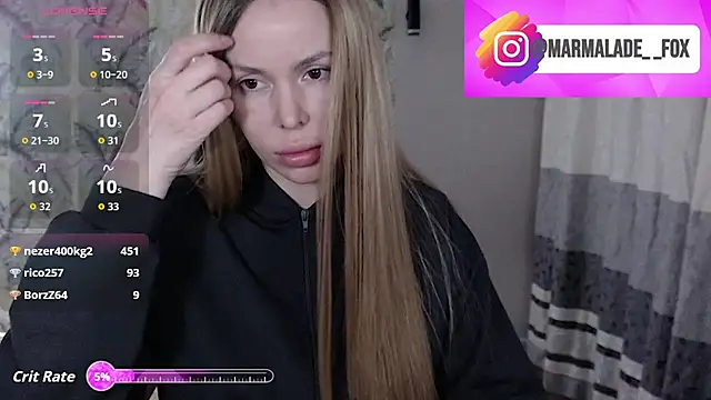 Marmalade Fox online show from 12, 4, 2026