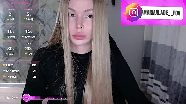 Snapshot of Marmalade_Fox chatting on 24, 7, 2026 Marmalade Fox online show from 24, 7, 2026