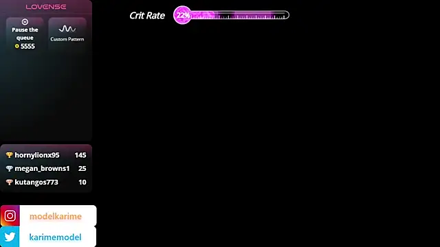 Snapshot of _karime_ chatting on 18, 2, 2025  karime  online show from 18, 2, 2025