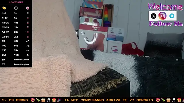 SofiaMadisson online show from 15, 1, 2025