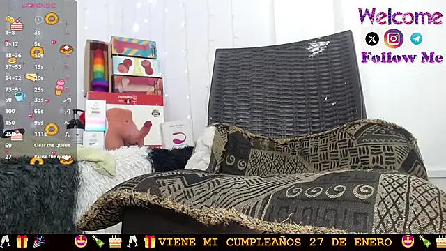 SofiaMadisson online show from 21, 1, 2025