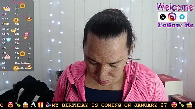 SofiaMadisson online show from 24, 1, 2025