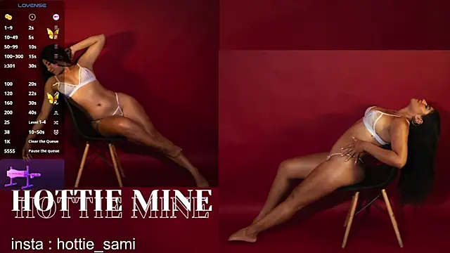 hottie mine  online show from 18, 2, 2025