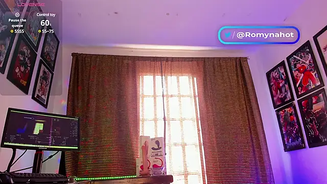 Snapshot of Romynahotx chatting on 24, 1, 2025 Romynahotx online show from 24, 1, 2025