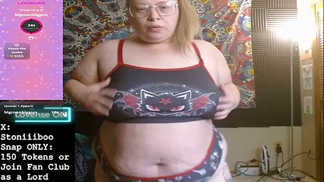 Stoniiiboo online show from 3, 3, 2026